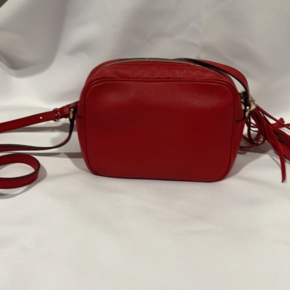 Red Gucci Disco Bag - Picture 3 of 5